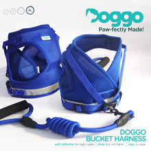 Load image into Gallery viewer, Doggo Leash &amp; Bucket Harness
